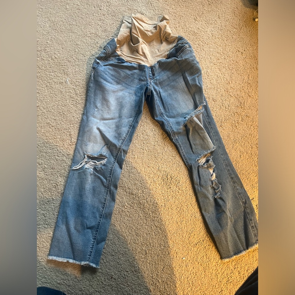 Jessica Simpson Maternity Jean Capris
